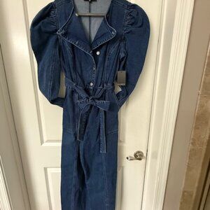 NWT Eloquii Plus Size 14 Denim Jumpsuit – Chic & Flattering (NEW With Tags)